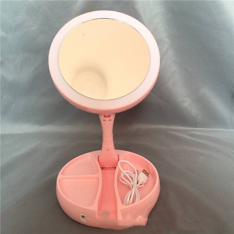 New Style Makeup Mirror LED Folding Storage Mirror - photo 6 of 6