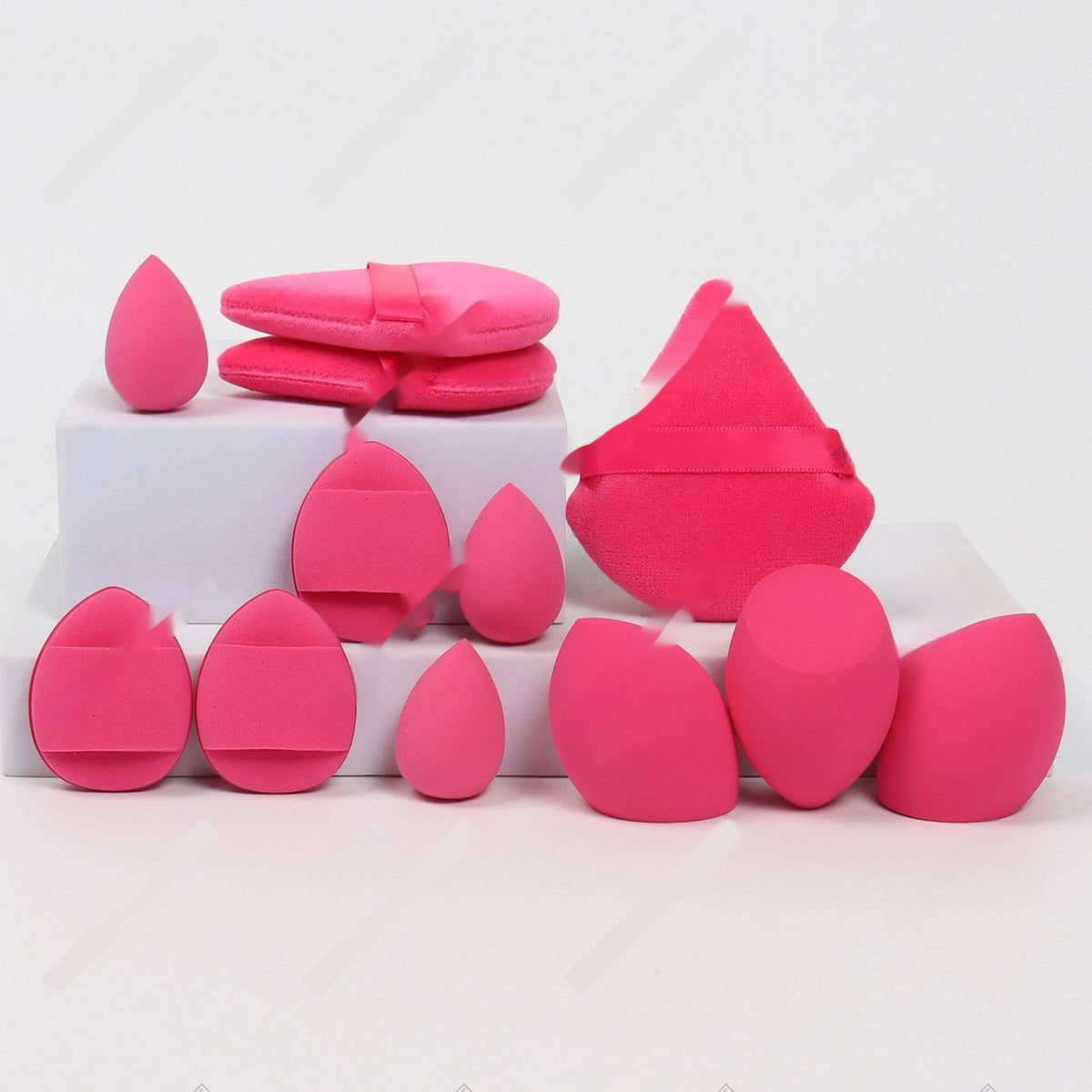 12-piece Makeup Sponge Puff Set - photo 7 of 19