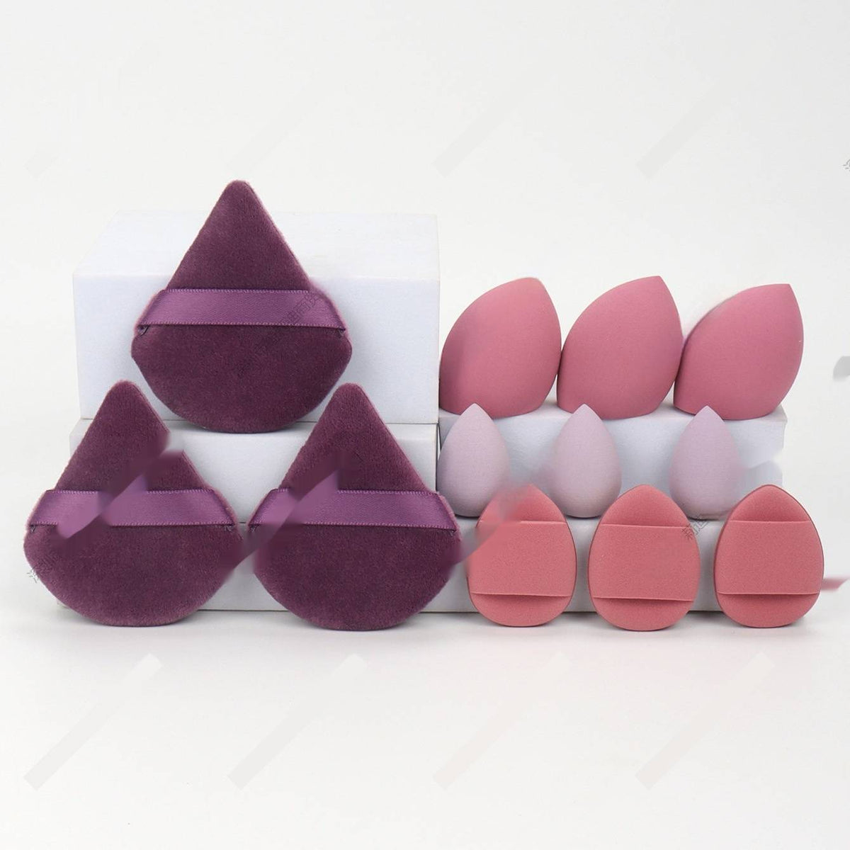 12-piece Makeup Sponge Puff Set - photo 3 of 19