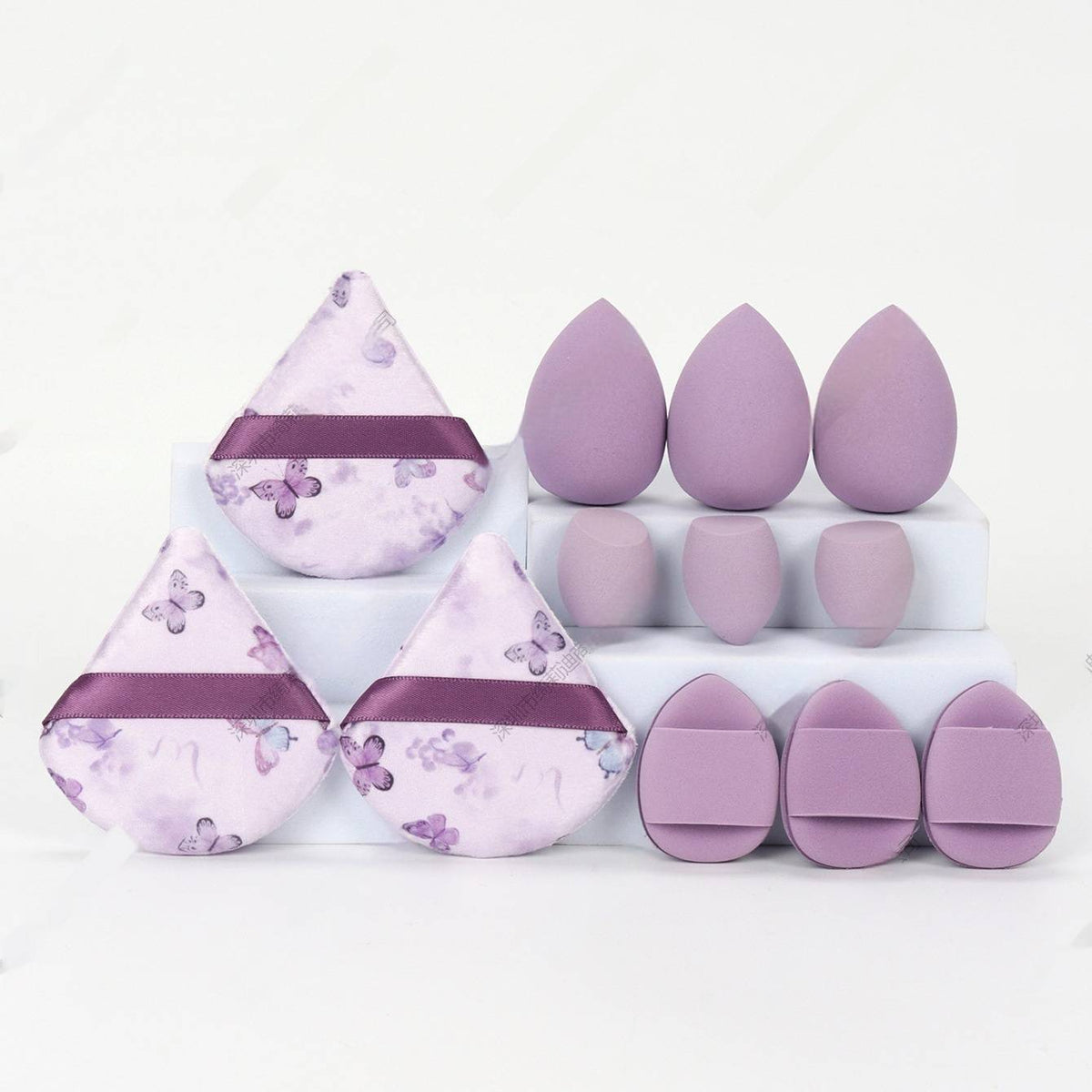 12-piece Makeup Sponge Puff Set - photo 13 of 19