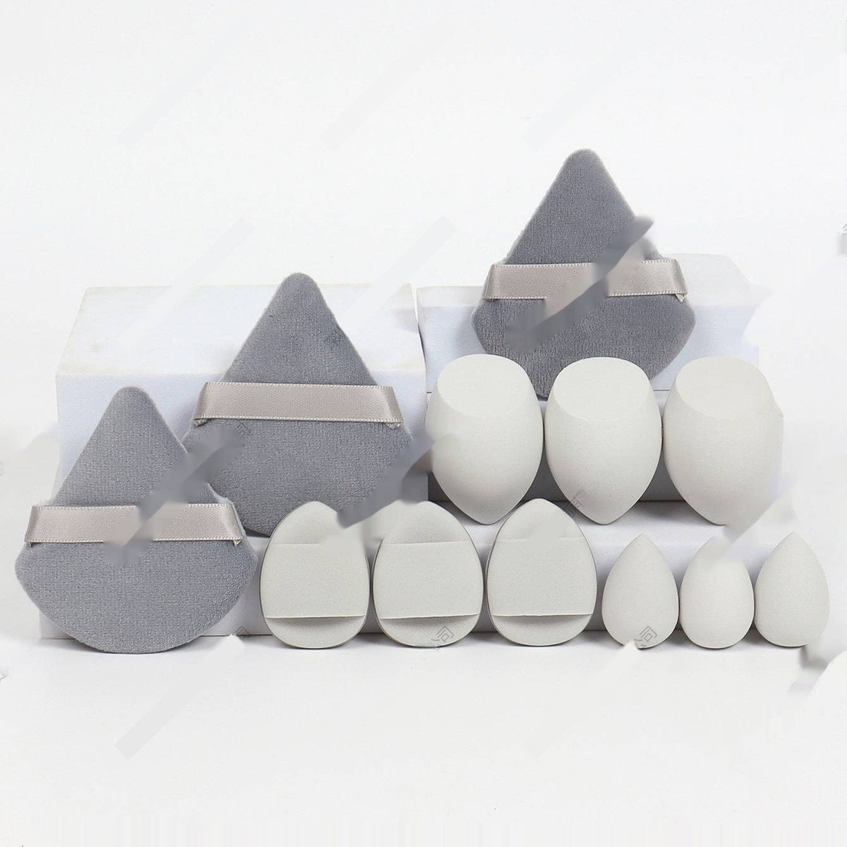 12-piece Makeup Sponge Puff Set - photo 11 of 19
