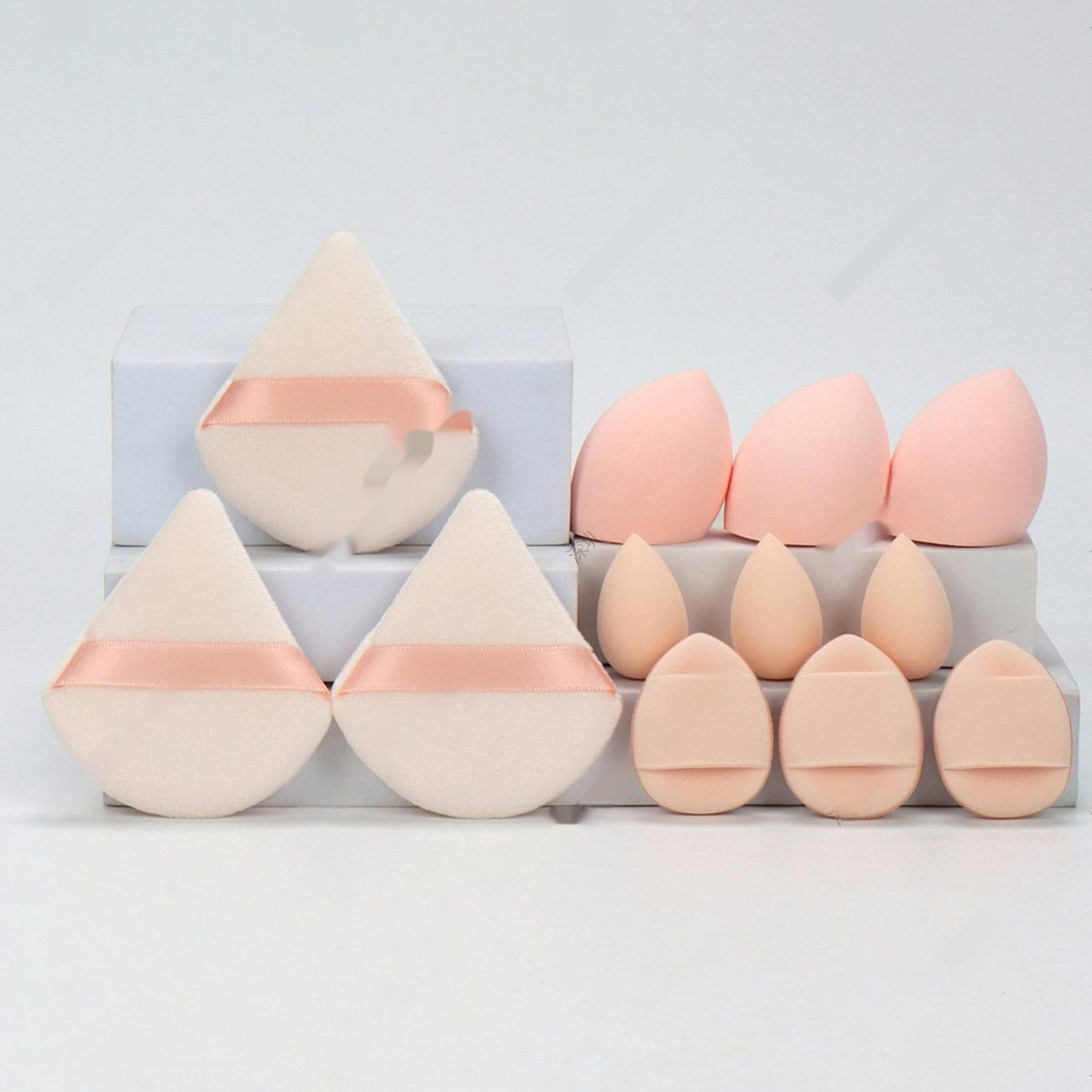 12-piece Makeup Sponge Puff Set - photo 9 of 19