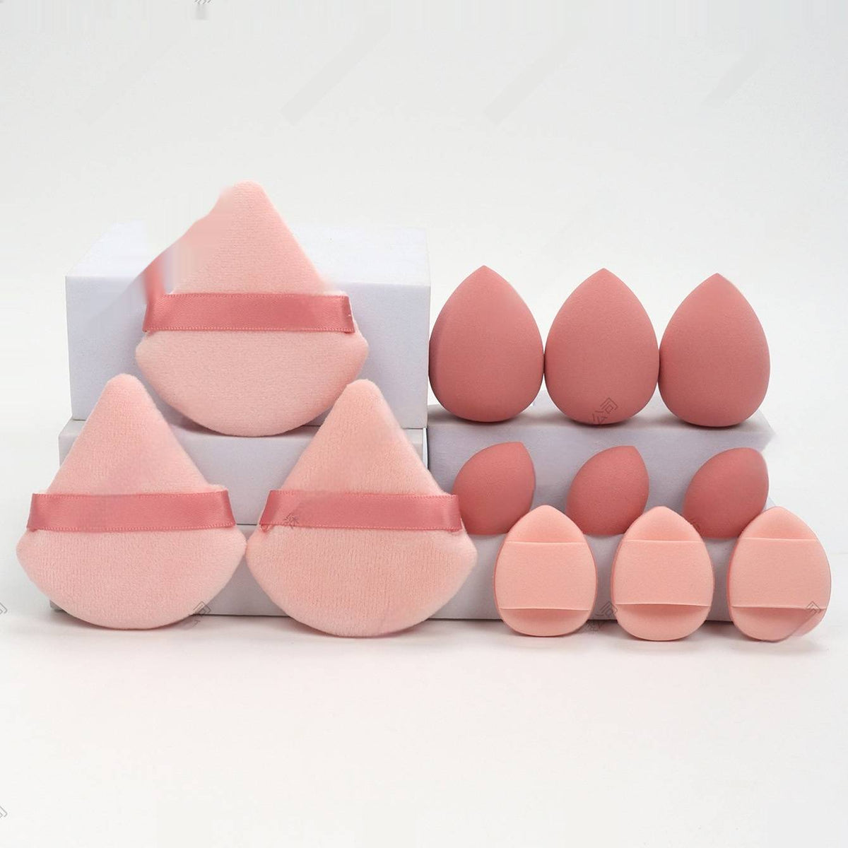 12-piece Makeup Sponge Puff Set - photo 6 of 19