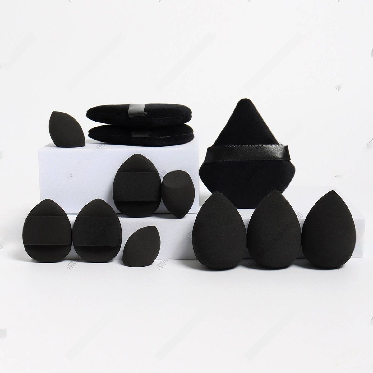 12-piece Makeup Sponge Puff Set - photo 10 of 19